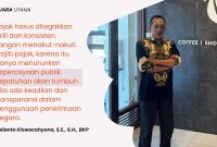 Yulianto Kiswocahyono, S.E., S.H., BKP menegaskan bahwa pajak harus ditegakkan secara adil dan konsisten. Menurutnya, menakut-nakuti wajib pajak justru akan menurunkan kepercayaan publik. Kepatuhan akan tumbuh bila ada rasa keadilan serta transparansi dalam penggunaan penerimaan negara.