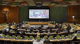 Majelis Umum mendukung Deklarasi New York tentang solusi dua negara antara Israel dan Palestina