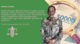 Yulianto berpendapat bahwa Dana Rp16,23 triliun harus diawasi ketat agar benar-benar sampai ke rakyat.