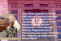 Praktisi hukum dan perpajakan, Yulianto Kiswocahyono, SE., SH., BKP, menilai gugatan Tutut Soeharto terhadap Menteri Keuangan akan menjadi ujian penting di PTUN. Ia menekankan bahwa negara memang berwenang menagih piutang, namun harus tetap menjunjung asas proporsionalitas serta menjamin perlindungan hak warga negara.