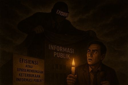 Ilustrasi DPRD Kota Sungai Penuh Pangkas Anggaran Publikasi: Efisiensi atau Upaya Membungkam Keterbukaan Informasi Publik? (Reza Nofri Mulya/SUARA UTAMA)
