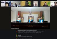 Tangkapan layar suasana sidang daring di Pengadilan Pajak, Senin (27/10/2025). Sidang ini menghadirkan perkara banding antara CV Rose Selular sebagai Pemohon Banding dan Direktorat Jenderal Pajak sebagai Terbanding