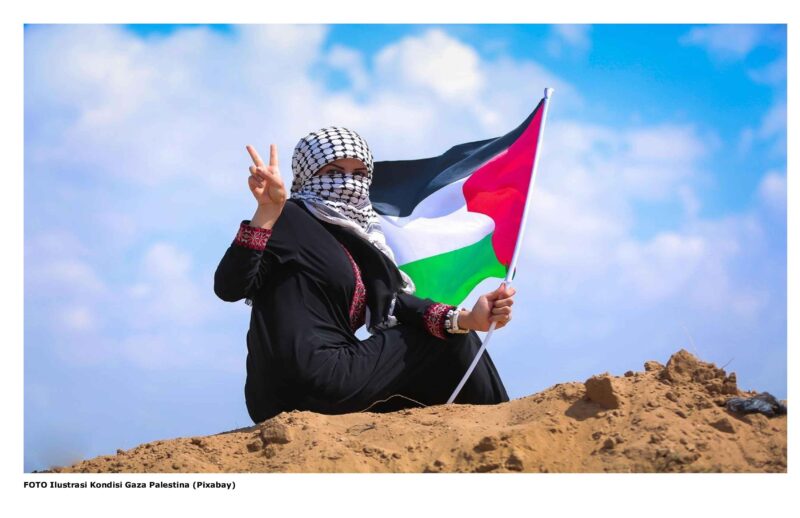 FOTO Ilustrasi Kondisi Gaza Palestina (Pixabay)