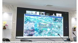 Gambar Ilustrasi  Penampakan Rencana pembangunan simpang susun di ruas Tol Cikampek-Palimanan KM 115+800. (Wartawan SUARA UTAMA/Tonny Rivani)