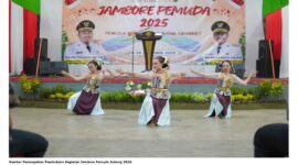 Gambar Penampakan Pembukaan Kegiatan Jambore Pemuda Subang 2025.