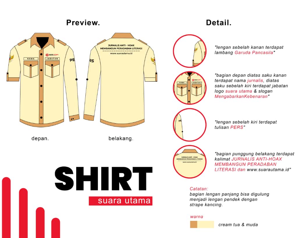 SUARA UTAMA Rilis Seragam Resmi Full Bordir dengan Promo Eksklusif