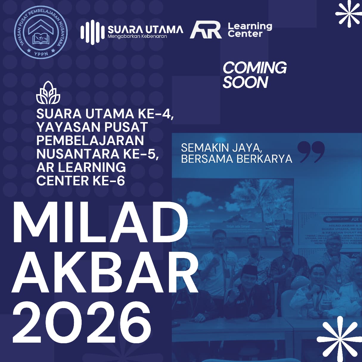 FOTO : Suara Utama Siapkan Milad Akbar 2026, Momentum Silaturahmi Nasional Jurnalis Nusantara