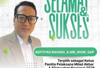 FOTO : Aditiyas Rahadi Terpilih sebagai Ketua Panitia Milad Akbar & Silaturahmi Nasional 2026 (Dok.Pribadi/SUARA UTAMA)