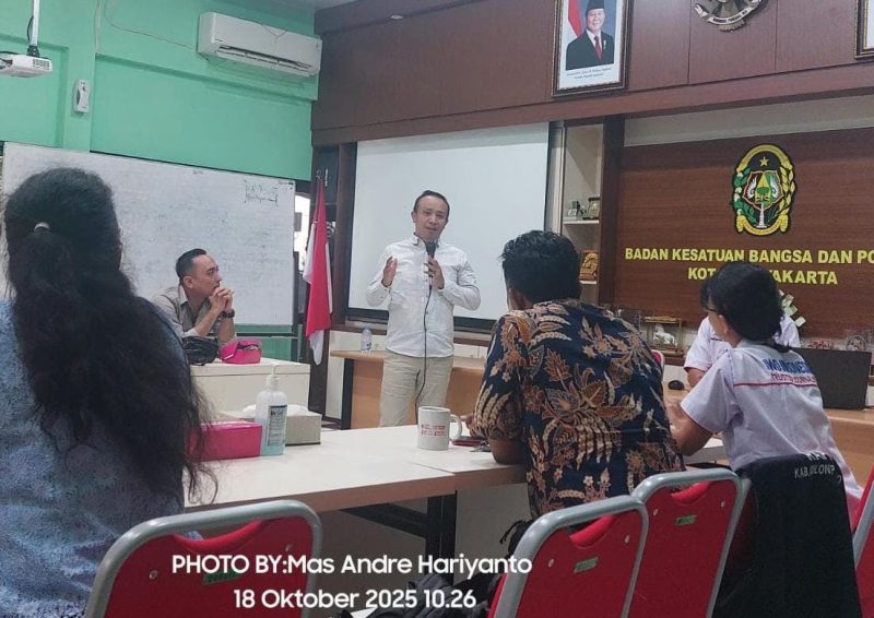 FOTO: Pelatihan Jurnalistik IWO Indonesia Sukses Digelar di Yogyakarta bersama puluhan relawan (Andre Hariyanto/SUARA UTAMA)