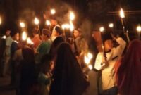 FOTO: Ilustrasi suasana Ramadan dengan takbir keliling di kampung halaman menjelang Iduladha. (Silvi Frasasti/SUARA UTAMA)