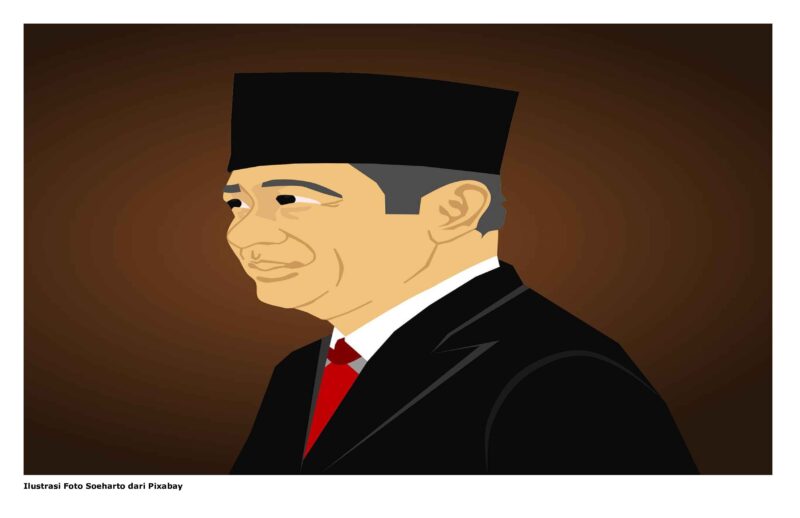Ilustrasi Foto Soeharto dari Pixabay