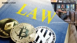 Ilustrasi regulasi aset digital: kripto di bawah payung hukum OJK. (Foto: SUARA UTAMA/Yulianto Kiswocahyono, S.E., S.H., BKP)