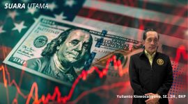 Pakar ekonomi dan perpajakan, Yulianto Kiswocahyono, SE., SH., BKP, memberikan pandangan mengenai gejolak pasar saham Amerika Serikat (AS) usai pengumuman tarif baru terhadap China. Koreksi tajam di Wall Street dipicu kekhawatiran eskalasi perang dagang dan melemahnya sentimen investor global.
