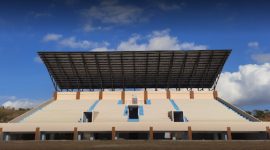 Stadion utama klub Persebata Lembata yang menjadi kandang tim kebanggaan masyarakat Lembata (Severinus Je/SUARA UTAMA).