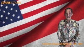 Ilustrasi Indonesia dan Amerika Serikat dengan menggambarkan negosiasi tarif impor yang tertunda akibat shutdown pemerintahan AS.