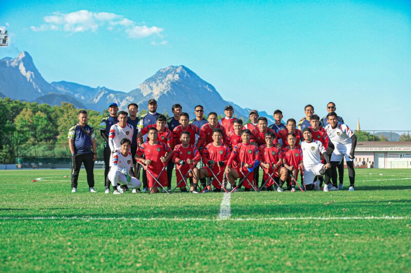 Timnas Amputasi Indonesia lakukan laga uji coba di Turki (Nurana Prasari/SUARA UTAMA)