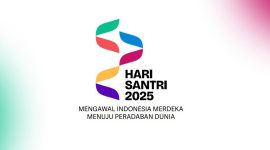 Logo Hari Santri 2025. (Foto: Kemenag)