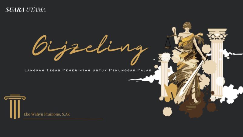 ilustrasi Sosok Dewi Keadilan (Lady Justice) menggambarkan penegakan hukum yang tegas namun berimbang dalam kebijakan gijzeling atau penyanderaan pajak. Pemerintah menegaskan langkah ini sebagai upaya hukum terakhir untuk meningkatkan kepatuhan wajib pajak.