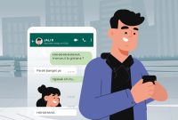FOTO: Ilustrasi Jerat Hukum Bagi Penyebar Screenshot Chat WhatsApp (Hukum Online/SUARA UTAMA)