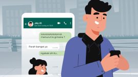FOTO: Ilustrasi Jerat Hukum Bagi Penyebar Screenshot Chat WhatsApp (Hukum Online/SUARA UTAMA)