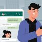 FOTO: Ilustrasi Jerat Hukum Bagi Penyebar Screenshot Chat WhatsApp (Hukum Online/SUARA UTAMA)