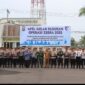 Polres Tanjab Barat gelar apel pasukan Operasi Zebra 2025 pagi hari ini (Hengky Deviza/SUARA UTAMA)