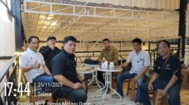 DPD Kalbar, DPC Kota Pontianak, dan Pembina sukses adakan Ngopi Santai, untuk memperkuat solidaritas antar pengurus (Alfian/SUARA UTAMA)