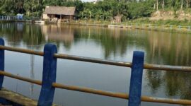 Foto: Embung Ombe, Desa Mamben Daya, Kecamatan Wanasaba