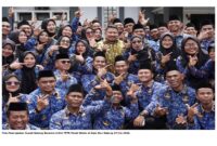 Foto Penampakan Bupati Subang Bersama 5.931 PPPK Paruh Waktu di Alun Alun Subang 27/11/2025.