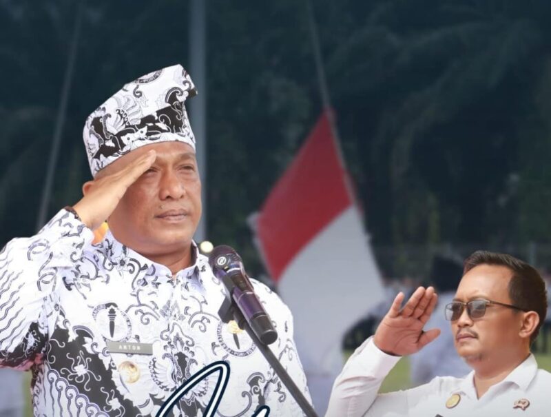 FOTO: Lapas Pasir Pangaraian Hadiri Upacara Hari Guru Nasional dan PGRI ke-80 di Rokan Hulu (Linda/SUARA UTAMA)