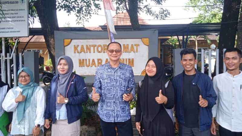 Foto: Kegiatan Monitoring Oleh Supervisor SBD dan OPD Terkait di Wilayah Binaan SBD Muara Enim