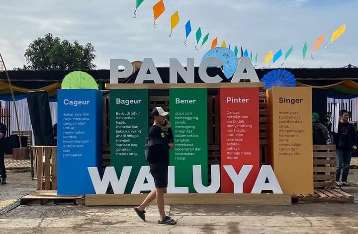 West Java Festival (WJF) 2025 usung tema Panca Waluya yang diimplementasikan dalam 5 bidang (Diwana Fikri Aghniya/SUARA UTAMA)