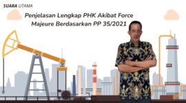 Konsultan Pajak Senior sekaligus Ketua Komite Tetap Bidang Fiskal dan Moneter Kamar Dagang dan Industri (KADIN) Jawa Timur, Yulianto Kiswocahyono, SE., SH., BKP, memberikan pandangan hukum terkait PHK akibat force majeure sesuai Peraturan Pemerintah (PP) Nomor 35 Tahun 2021.
