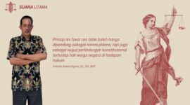 Yulianto Kiswocahyono, SE., SH., BKP praktisi pajak dan hukum menegaskan bahwa prinsip lex favor reo tidak boleh dipandang sekadar norma pidana, tetapi juga sebagai bentuk perlindungan konstitusional terhadap hak warga negara di hadapan hukum.