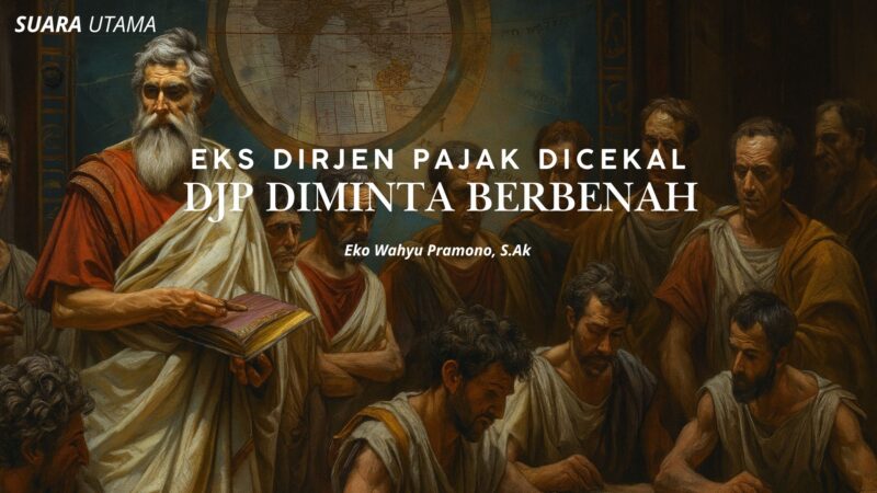 Ilustrasi refleksi dan musyawarah, menggambarkan situasi DJP yang tengah disorot setelah pencekalan eks Dirjen Pajak dan kebutuhan pembenahan internal.