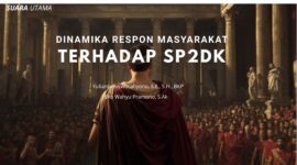 Ilustrasi ini menggambarkan ketegangan dan perhatian masyarakat terhadap SP2DK, mencerminkan dinamika respons antara transparansi perpajakan dan kekhawatiran wajib pajak.