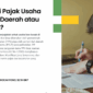 Cuplikan materi “Klasifikasi Pajak Usaha Kos: PBJT Daerah atau PPh Pusat?” karya Yulianto Kiswocahyono, SE, SH, BKP. Gambar ini menggambarkan fokus pembahasan tentang dualisme kewenangan antara pajak pusat dan pajak daerah terhadap usaha kos-kosan. Materi menjelaskan dasar hukum, klasifikasi layanan, serta dampak kebijakan pajak terhadap kepatuhan dan beban usaha pemilik kos.