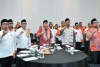 Kegiatan Sosialisasi 4 Pilar MPR RI di Aula Timor Hotel Harper Kota Kupang (Muhazir Syukur/SUARA UTAMA)
