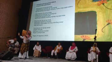 Ulang tahun ke-25 Komunitas Sastra Dewi Sartika bekerja sama dengan berbagai komunitas untuk meluncurkan buku antologi 