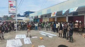 Front Rakyat dan Mahasiswa-Pelajar Demo Hari HAM, Dihadang Polisi