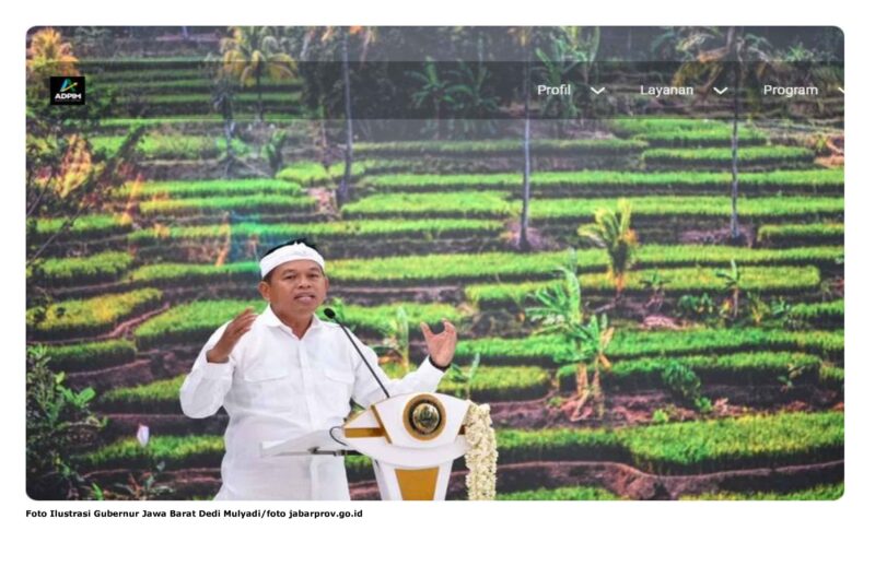 Foto Ilustrasi Gubernur Jawa Barat Dedi Mulyadi/foto jabarprov.go.id