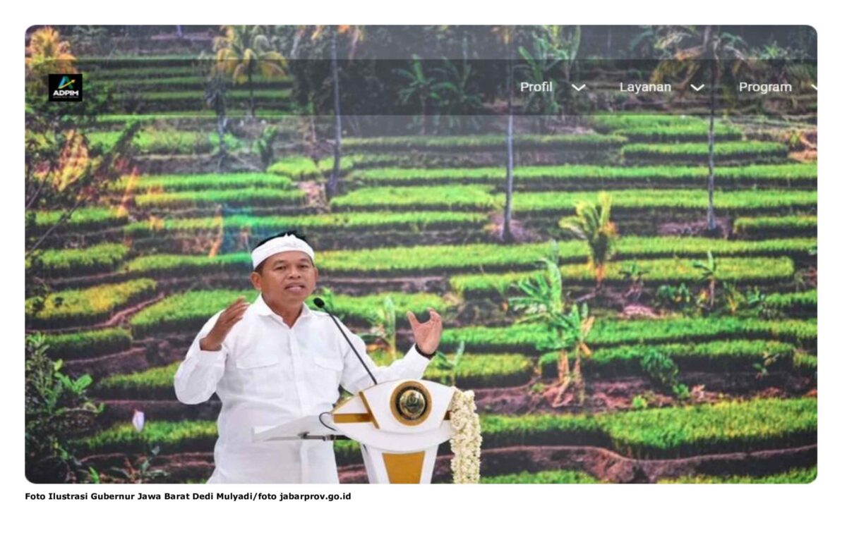 Foto Ilustrasi Gubernur Jawa Barat Dedi Mulyadi/foto jabarprov.go.id