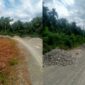 Kondisi Jalan Seko yang memprihatinkan, padahal proyek perbaikannya menggelontorkan anggaran APBD puluhan miliar (Hengky Deviza/SUARA UTAMA)