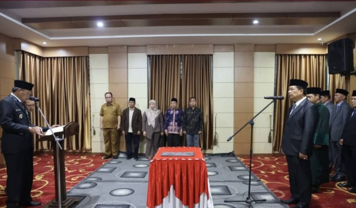 Wakil Wali Kota Azhar Hamzah lantik Pejabat Eselon II Sungai Penuh (Reza Nofri Mulya/SUARA UTAMA)
