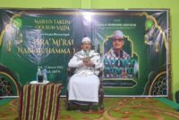 Ustadz Irfanuddin Luqman saat mengisi Pengajian Isra Miraj Nabi Muhammad SAW 1447 H di Majelis Taklim Qolbun Salim Kota Soe (Muhazir Syukur/SUARA UTAMA)