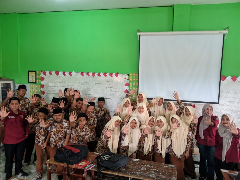 Penyuluhan hukum untuk mencegah luka psikis akibat bullying di lingkungan sekolah (Moch. Gufron Fajar Rezki/SUARA UTAMA)