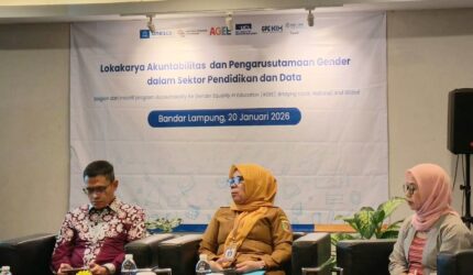 WhatsApp Image 2026 01 21 at 06.57.37 Regional UNESCO Jakarta Bersama Pusat Studi Pendidikan dan Kebijakan (PSPK) Adakan Lokakarya Pengarusutamaan Gender dalam Data dan Pendidikan Suara Utama ID Mengabarkan Kebenaran | Website Resmi Suara Utama