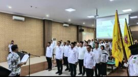 Fhoto : Saat Pelantikan Pengurus Karang Taruna 4 Kecamatan