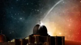 FOTO: Ilustrasi Peristiwa Isra’ Mi’raj (Andre Hariyanto/SUARA UTAMA)