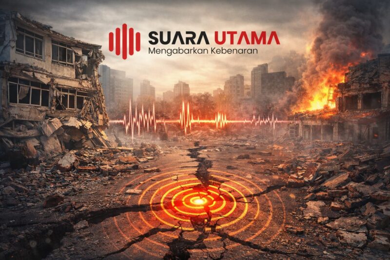 FOTO: Gempa Bumi Magnitudo 6,4 di Pacitan Terasa Hingga Malang Hari Ini (Andre Hariyanto/SUARA UTAMA)